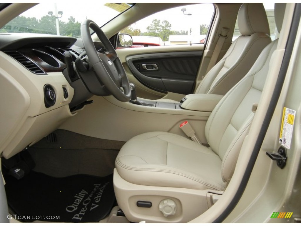 Light Stone Interior 2011 Ford Taurus SEL Photo #95316364