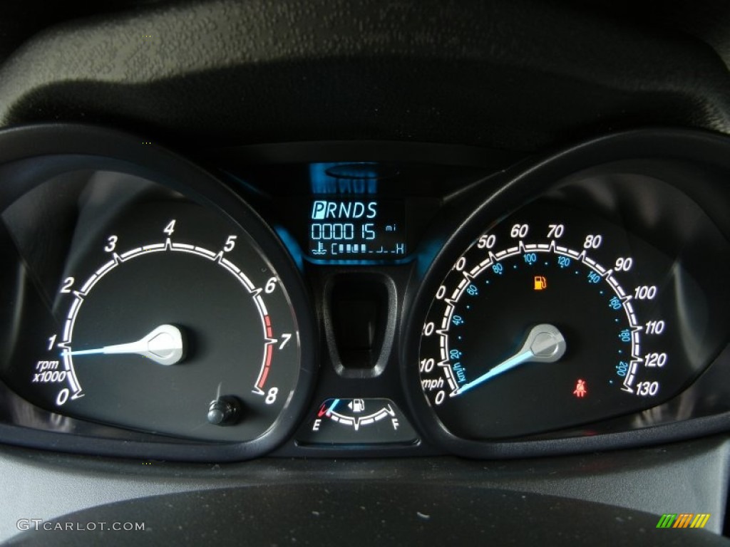 2015 Ford Fiesta S Sedan Gauges Photo #95316904