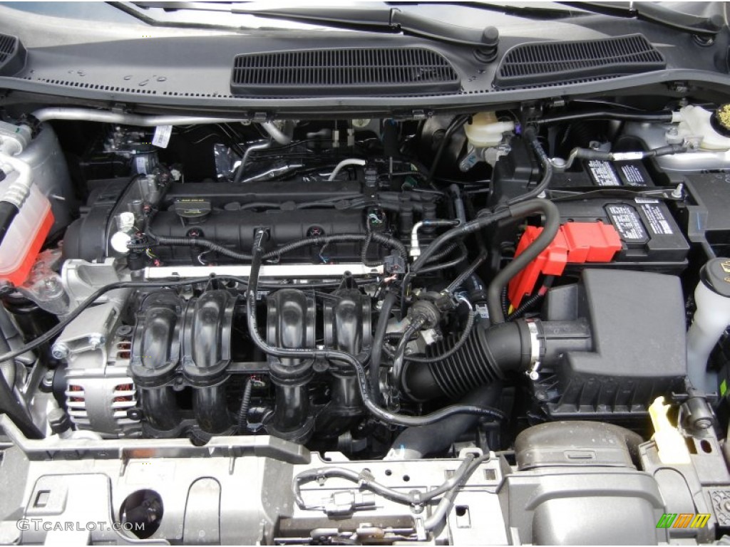 2015 Ford Fiesta S Sedan 1.6 Liter DOHC 16-Valve Ti-VCT 4 Cylinder Engine Photo #95316946