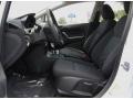 Charcoal Black 2015 Ford Fiesta S Sedan Interior Color