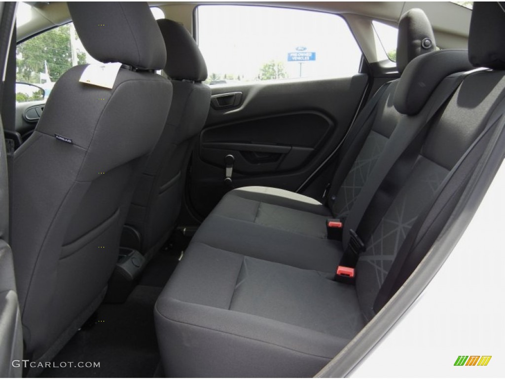 2015 Ford Fiesta S Sedan Rear Seat Photo #95317111