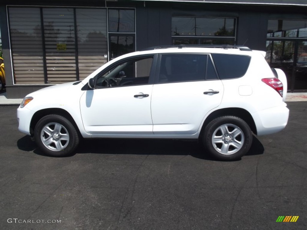 2011 RAV4 I4 4WD - Super White / Sand Beige photo #5