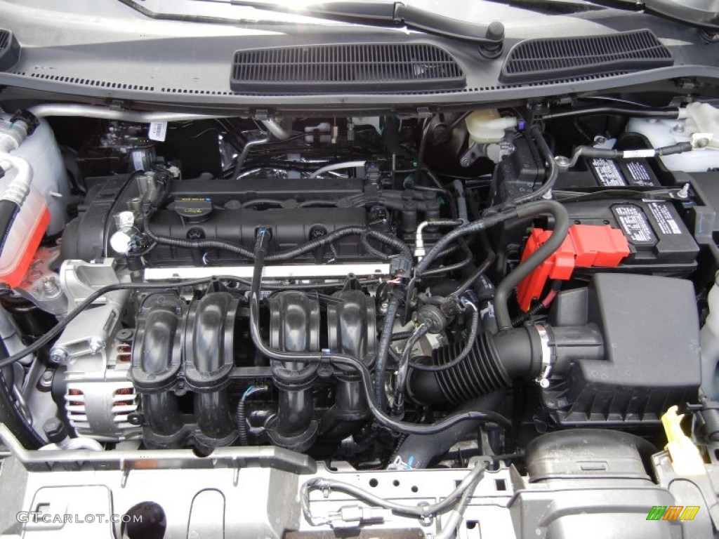 2015 Ford Fiesta S Sedan 1.6 Liter DOHC 16-Valve Ti-VCT 4 Cylinder Engine Photo #95317198