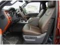 King Ranch Mesa Antique Affect/Black 2015 Ford F350 Super Duty King Ranch Crew Cab 4x4 Interior Color