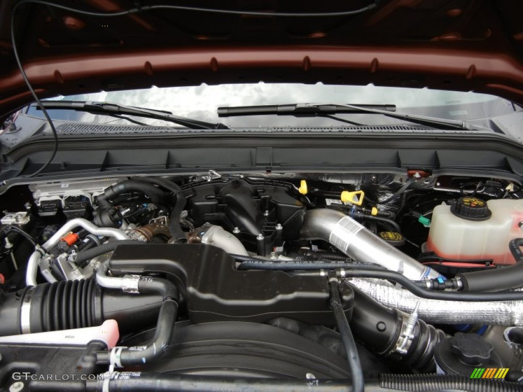 2015 Ford F350 Super Duty King Ranch Crew Cab 4x4 Engine Photos