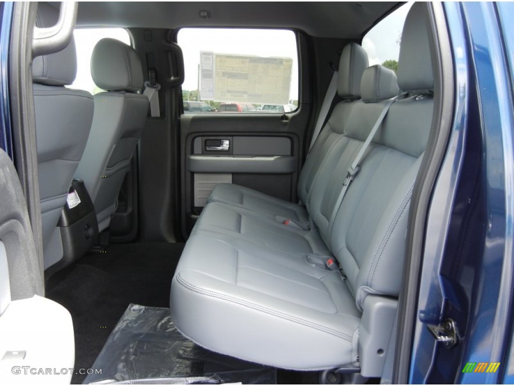 2014 F150 XLT SuperCrew - Blue Jeans / Steel Grey photo #7
