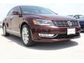 2013 Opera Red Metallic Volkswagen Passat 2.5L SEL  photo #1