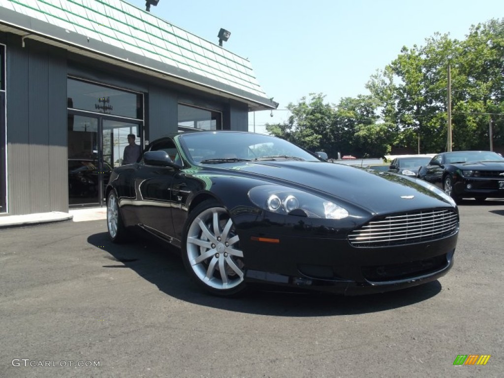 2006 DB9 Volante - Onyx Black / Tan photo #2