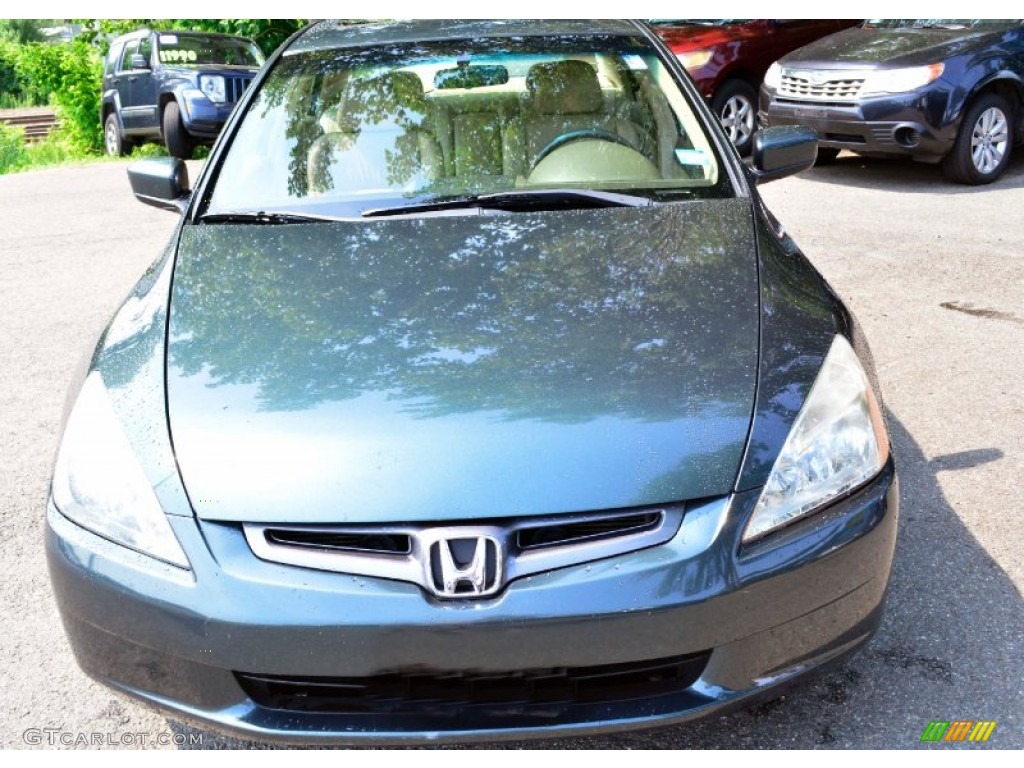 2005 Accord EX-L Sedan - Deep Green Pearl / Ivory photo #2