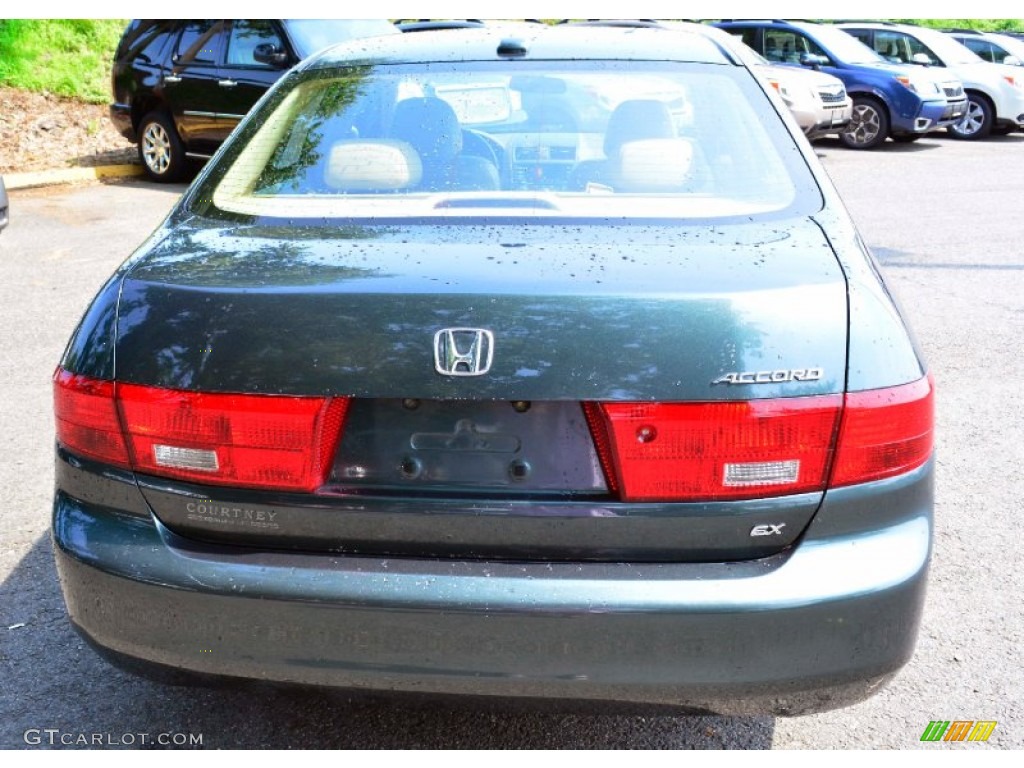 2005 Accord EX-L Sedan - Deep Green Pearl / Ivory photo #7