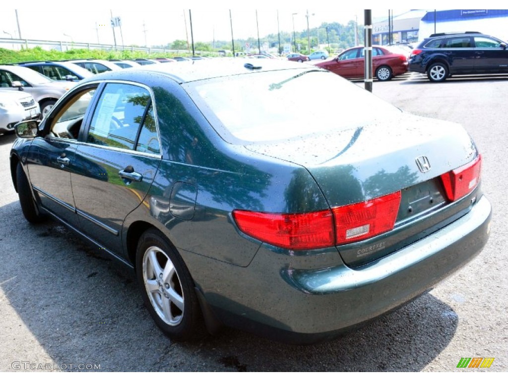 2005 Accord EX-L Sedan - Deep Green Pearl / Ivory photo #8
