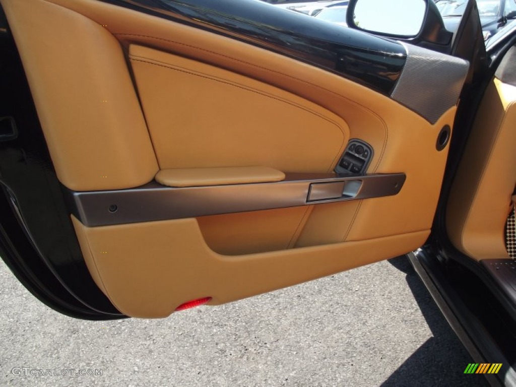 2006 Aston Martin DB9 Volante Tan Door Panel Photo #95318852
