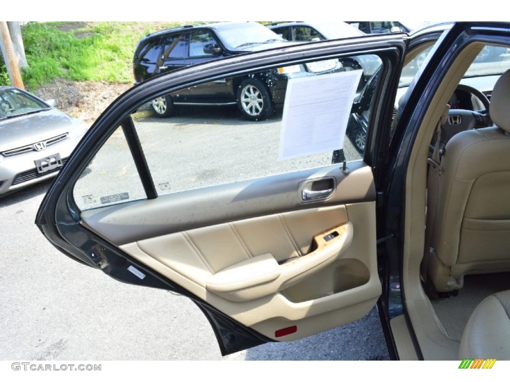 2005 Accord EX-L Sedan - Deep Green Pearl / Ivory photo #18