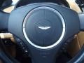 2006 Aston Martin DB9 Tan Interior Steering Wheel Photo