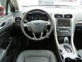 2014 Ford Fusion Charcoal Black Interior Dashboard Photo