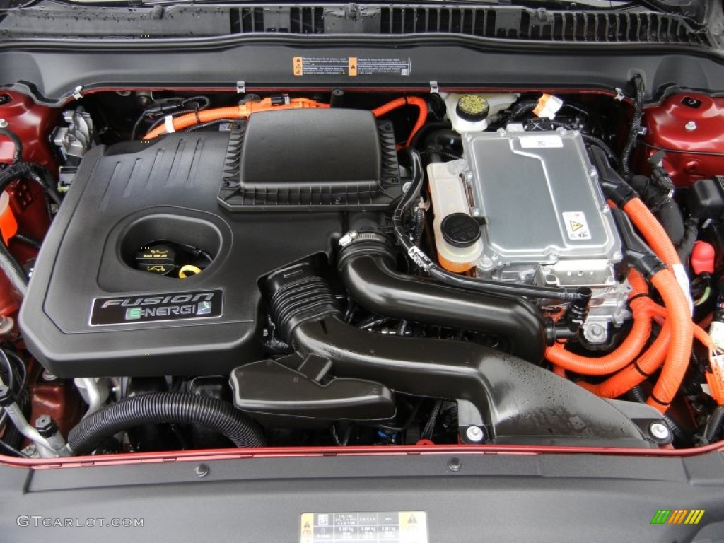 2014 Ford Fusion Energi SE Engine Photos