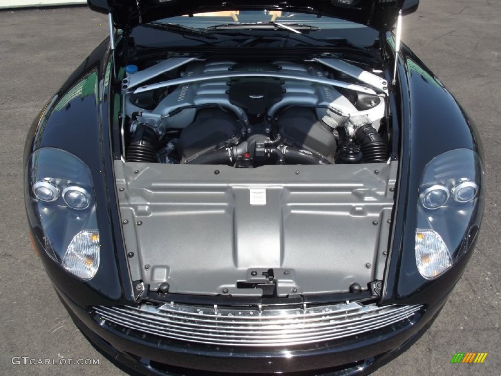 2006 Aston Martin DB9 Volante 6.0 Liter DOHC 48 Valve V12 Engine Photo #95319316