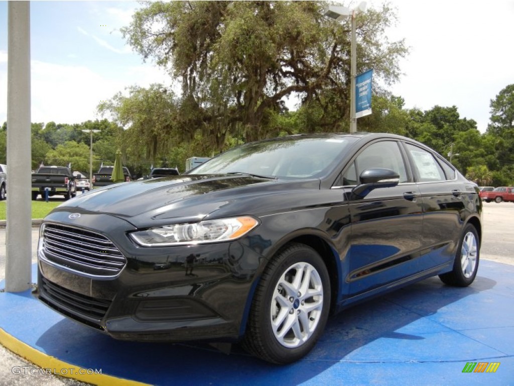 2014 Fusion SE - Dark Side / Charcoal Black photo #1