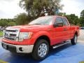 2014 Race Red Ford F150 XLT SuperCab  photo #1