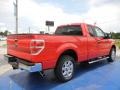2014 Race Red Ford F150 XLT SuperCab  photo #3