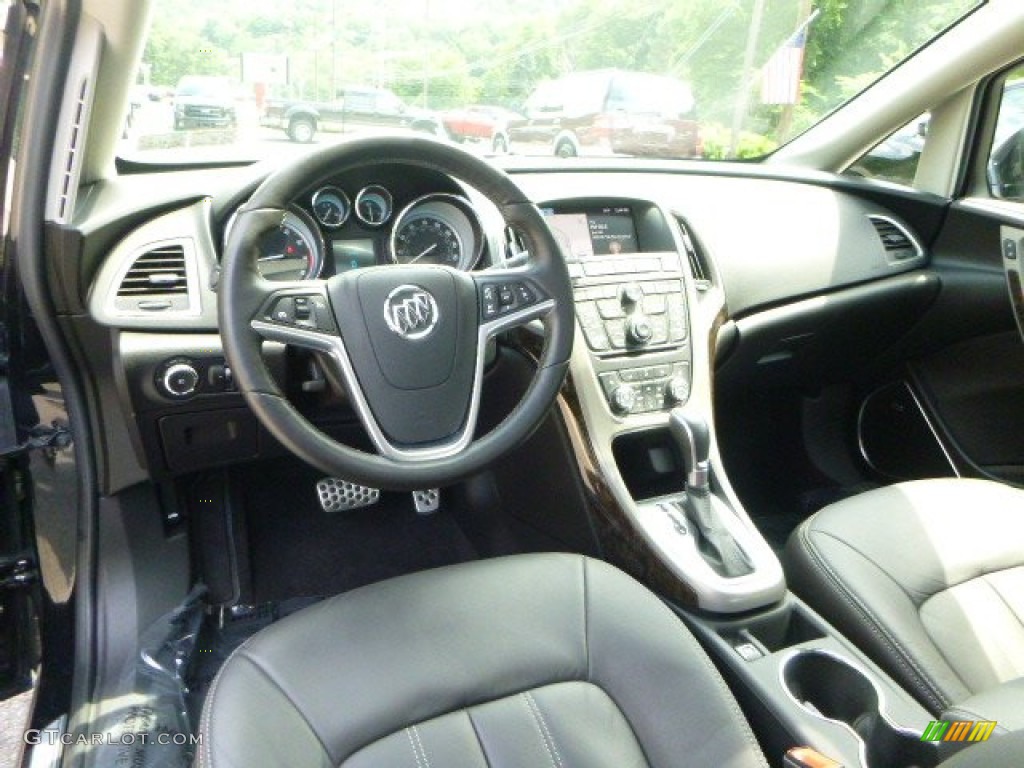 Ebony Interior 2013 Buick Verano Premium Photo #95322868