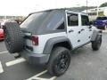 2007 Bright Silver Metallic Jeep Wrangler Unlimited X 4x4  photo #5