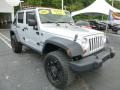 2007 Bright Silver Metallic Jeep Wrangler Unlimited X 4x4  photo #7