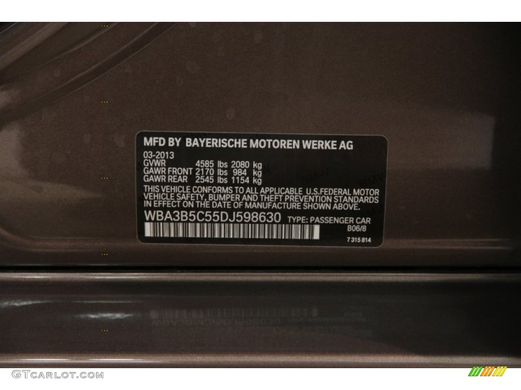 2013 3 Series 328i xDrive Sedan - Sparkling Bronze Metallic / Venetian Beige photo #33