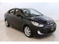 Ultra Black - Accent GLS 4 Door Photo No. 1