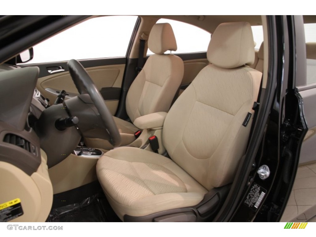 2012 Hyundai Accent GLS 4 Door Interior Color Photos