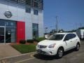 2013 Pearl White Nissan Rogue S AWD  photo #23