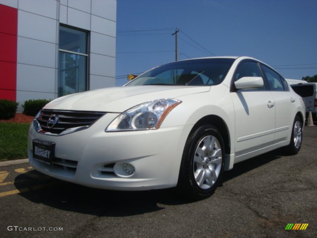 2011 Altima 2.5 SL - Winter Frost White / Charcoal photo #1