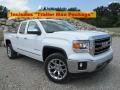 Summit White - Sierra 1500 SLT Double Cab 4x4 Photo No. 1