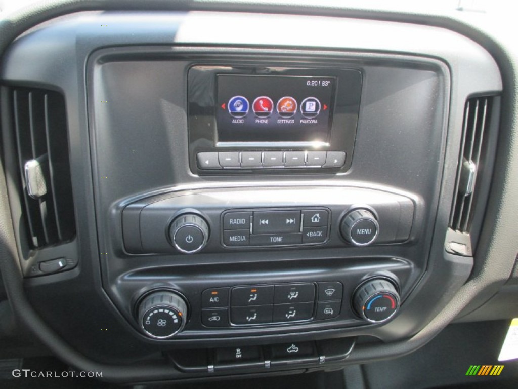 2015 GMC Sierra 3500HD Work Truck Regular Cab Chassis Controls Photo #95327734