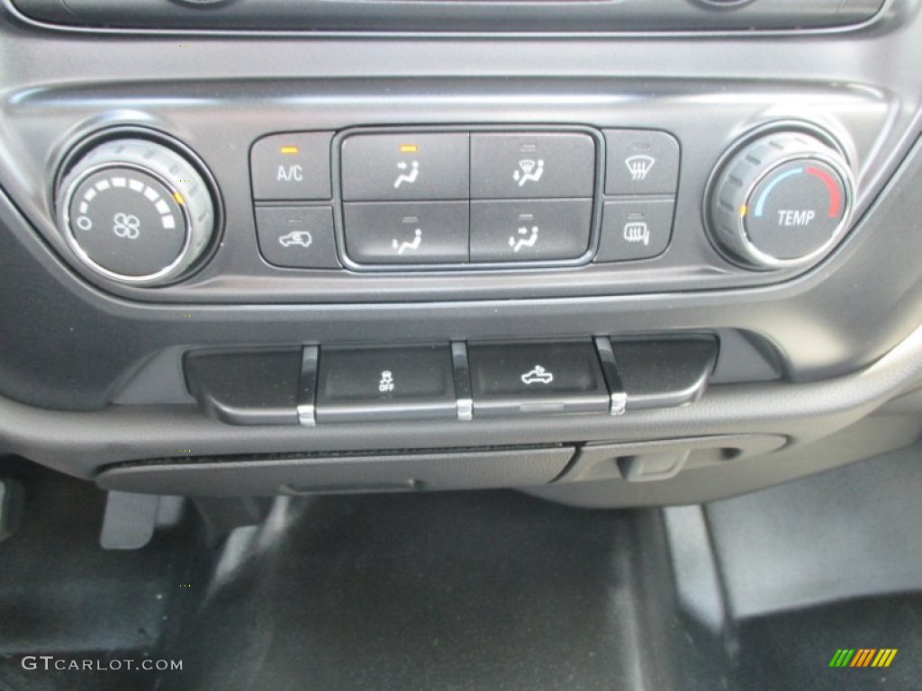2015 GMC Sierra 3500HD Work Truck Regular Cab Chassis Controls Photo #95327752