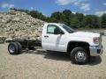 Summit White - Sierra 3500HD Work Truck Regular Cab Dual Rear Wheel Chassis Photo No. 20