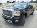 2015 Onyx Black GMC Sierra 3500HD Denali Crew Cab 4x4  photo #2