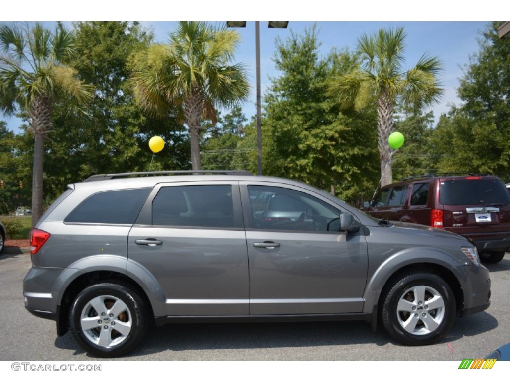 2012 Journey SXT - Storm Grey Pearl / Black/Light Frost Beige photo #2
