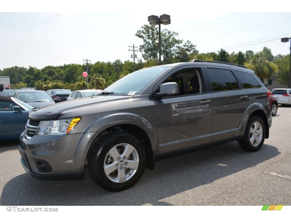 2012 Journey SXT - Storm Grey Pearl / Black/Light Frost Beige photo #6