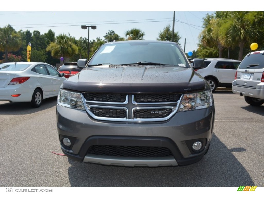 2012 Journey SXT - Storm Grey Pearl / Black/Light Frost Beige photo #8