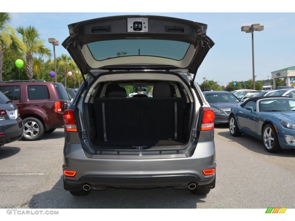 2012 Journey SXT - Storm Grey Pearl / Black/Light Frost Beige photo #21