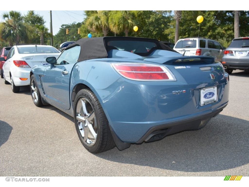 2007 Sky Red Line Roadster - Bluestone / Black photo #5