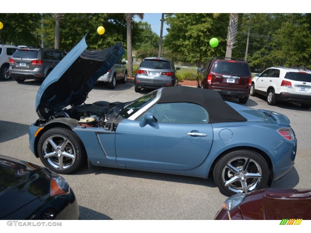 2007 Sky Red Line Roadster - Bluestone / Black photo #18