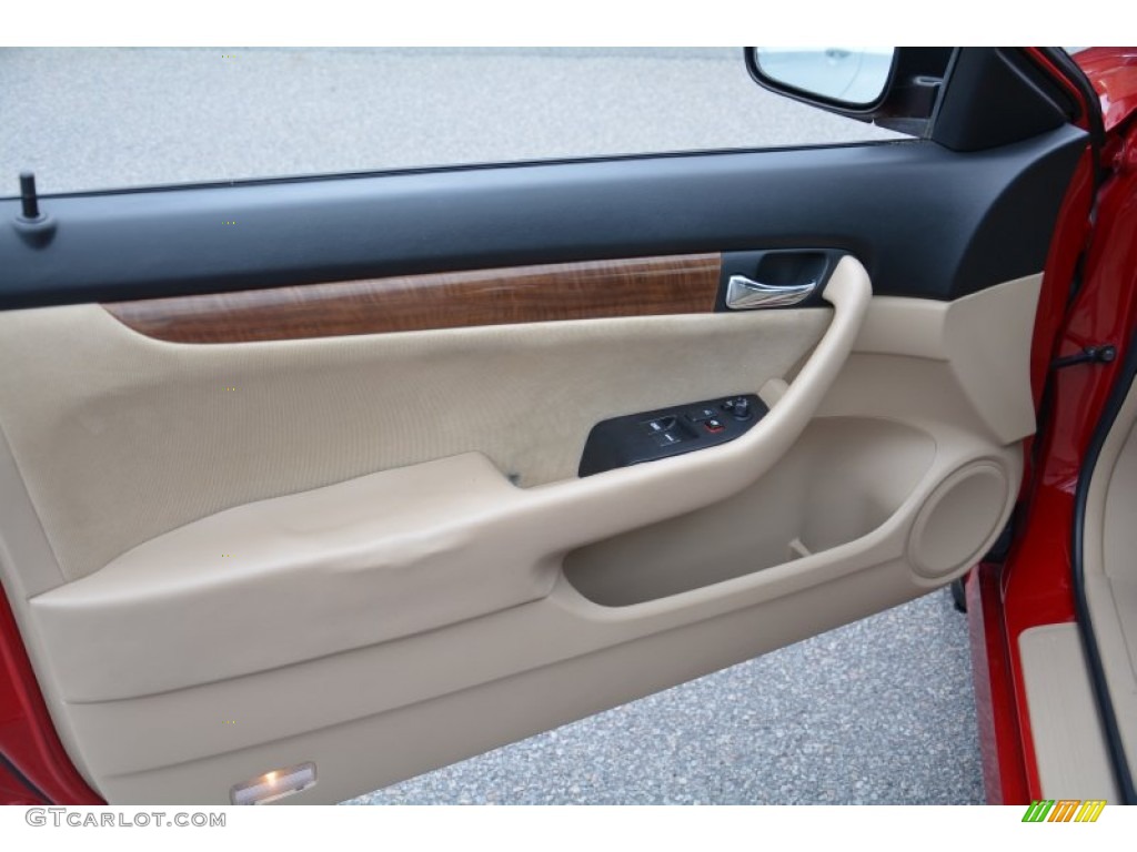 2007 Honda Accord EX Coupe Ivory Door Panel Photo #95329123