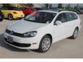 Pure White - Jetta TDI SportWagen Photo No. 3