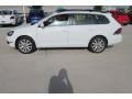 Pure White - Jetta TDI SportWagen Photo No. 4