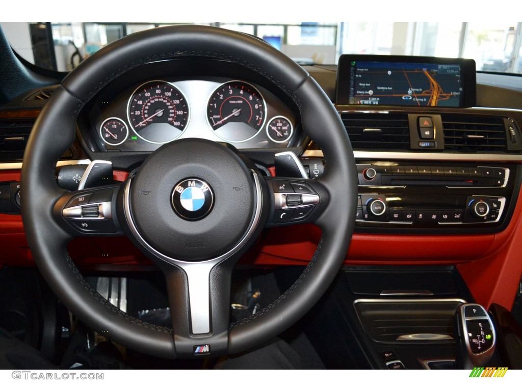 2014 BMW 4 Series 435i Convertible Steering Wheel Photos