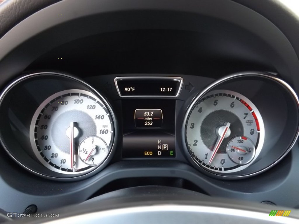 2014 Mercedes-Benz CLA 250 4Matic Gauges Photo #95331619