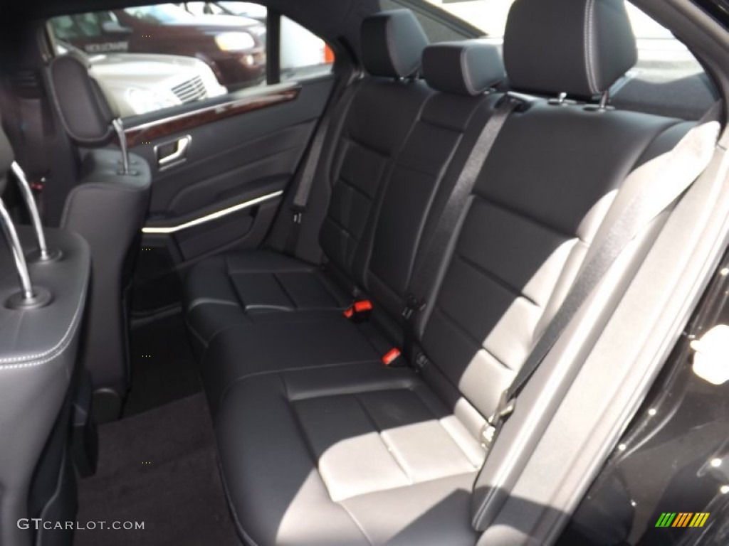 2014 E 350 4Matic Sport Sedan - Black / Black photo #6
