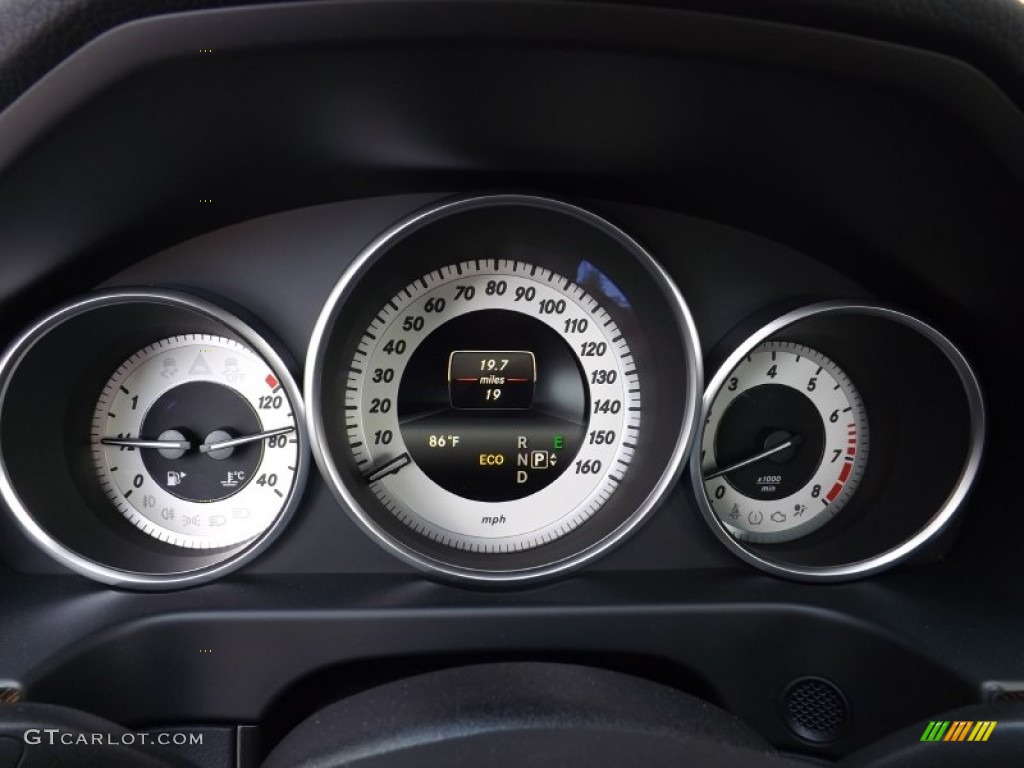 2014 E 350 4Matic Sport Sedan - Black / Black photo #13